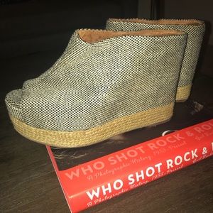 Jeffrey Campbell Virgo Wedge Mules